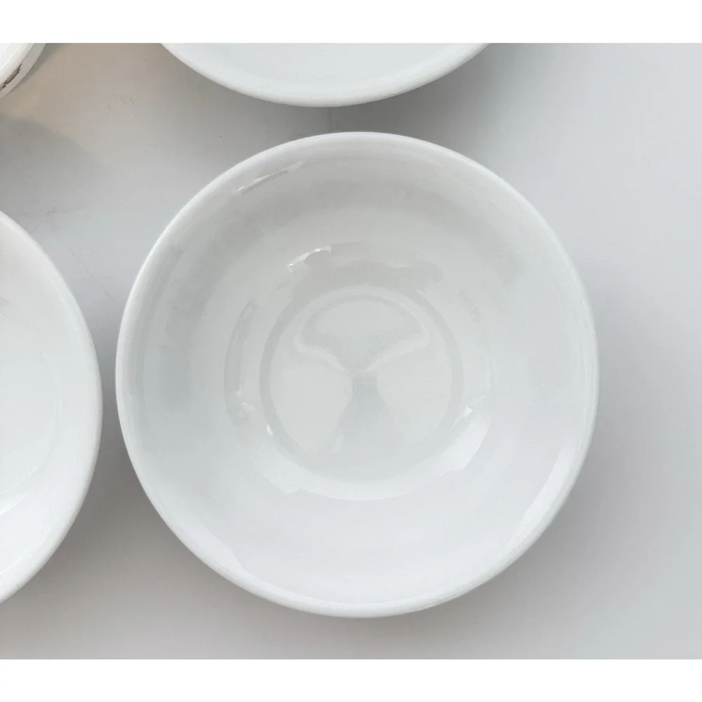 Set of 4 Corelle WOODLAND BROWN Pattern 6” Bowls Cereal Soup Vintage Retired